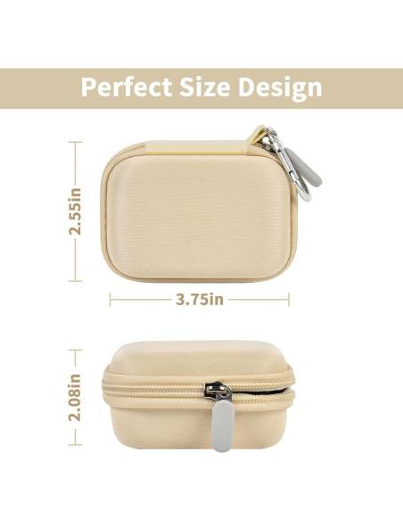 Funda de Cargador Portátil Casmilee Beige para iWALK y Más Funda de Cargador Portátil Casmilee Beige para iWALK y Más