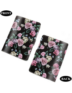 Organizador de Pastillas Hennaja 1-Rosa Negro, 6 Bolsillos 2