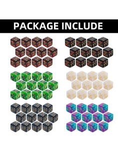 Set de Dados Contadores Magic The Gathering 72 Pcs D6 MTG 2