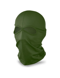 Máscara Balaclava para Niños YESLIFE Verde Ejército - Protección Frío