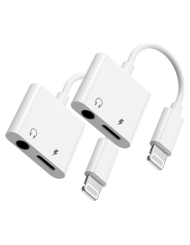 Adaptador Lightning a 3.5mm 2 en 1 para iPhone - Shenzhen