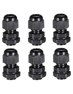 Juntas de Gland PG7 YXQ Impermeables para Cable - Paquete de 6