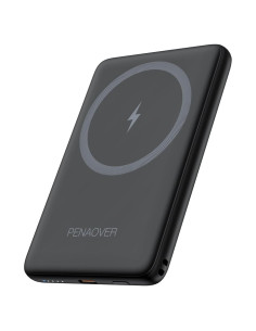Cargador Portátil Magnético 5000mAh Power Bank Inalámbrico