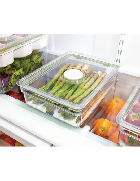 Bin de Almacenamiento iDesign Grande con Bandeja Removible 19.94x26.67x7.62 cm