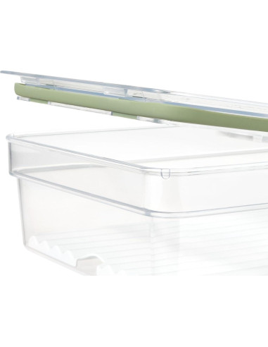 Bin de Almacenamiento iDesign Grande con Bandeja Removible 19.94x26.67x7.62 cm