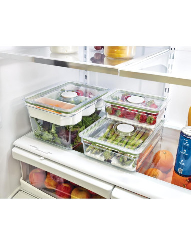 Bin de Almacenamiento iDesign Grande con Bandeja Removible 19.94x26.67x7.62 cm