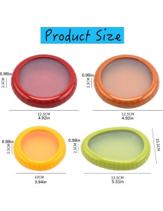 Juego de 4 Contenedores Reutilizables Twinboster para Alimentos 2