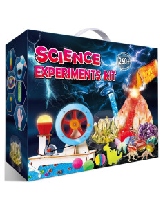 Kit de Experimentos Científicos UNGLINGA 260+ para Niños