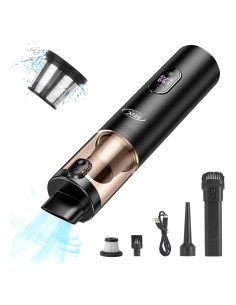 Aspiradora Portátil DEDC VC012 15000Pa Inalámbrica LED