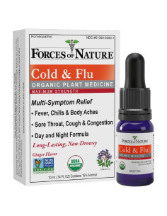 Fuerzas de la Naturaleza Alivio Frío y Tos 10ml Homeopático