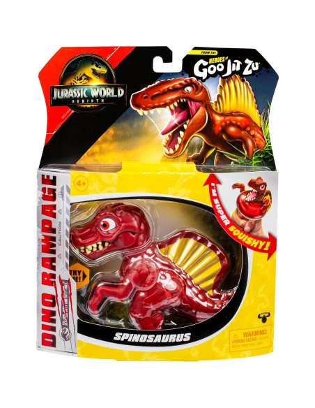 Dinosaurio Spinosaurus Heroes de Goo Jit Zu - Super Blando y Elástico