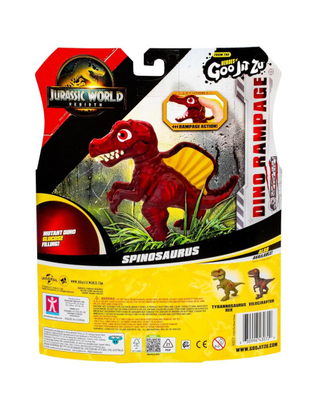 Dinosaurio Spinosaurus Heroes de Goo Jit Zu - Super Blando y Elástico