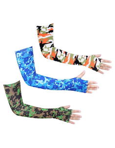 Mangas para Brazo Bacophy 3 Pares UV Enfriamiento UPF 50