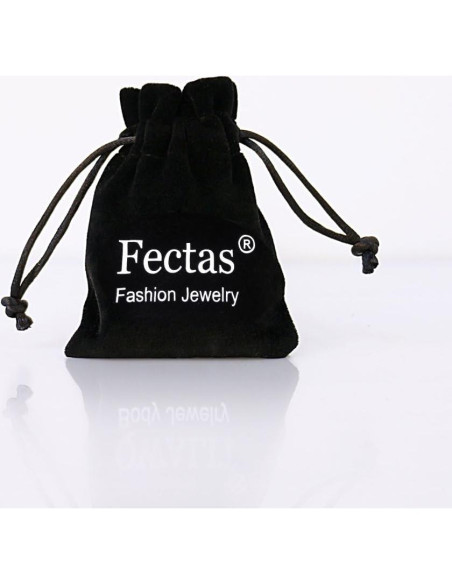 Aretes de Plástico Hipoalergénico FECTAS 16G 8mm 15PCS