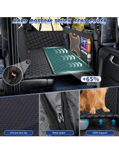 Funda de Asiento para Perros QINGTI XXL Camioneta Completa 181kg 2