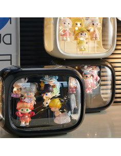 Caja de exhibición acrílica WMM con luz ajustable 24.1x15.2cm 2