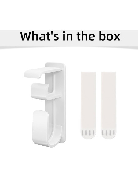 Soporte de Manguera CPAP Akiopey - Gancho Antideslizante Blanco