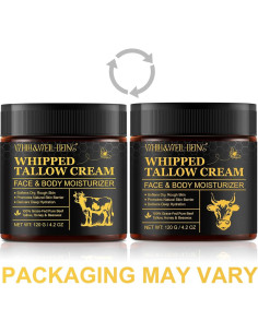 Bálsamo Hidratante de Grasa de Res y Miel WHLH 2 Paquetes 2