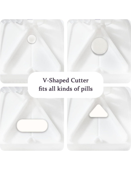 Cortador de Pastillas ColeMela con Diseño en V y Protector de Seguridad Cortador de Pastillas ColeMela con Diseño en V y Protector de Seguridad
