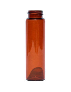 Paquete de 12 Frascos de Vidrio Ámbar 30 ml con Tapa de Tornillo 2