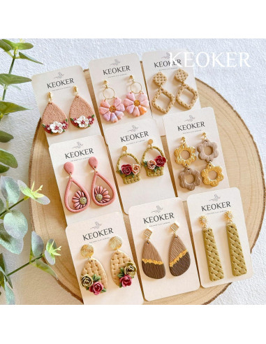 Rodillo de Textura de Arcilla Polimérica Keoker - 3 Tamaños