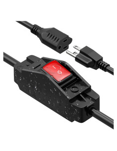 Cable de Extensión Exterior Joinfworld 0.61 m con Interruptor 15A