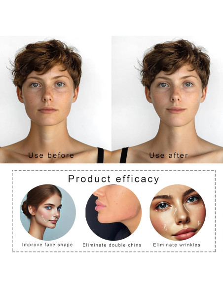 Correa Facial Reutilizable Yuibthr para Dormir - Elevación Barbilla