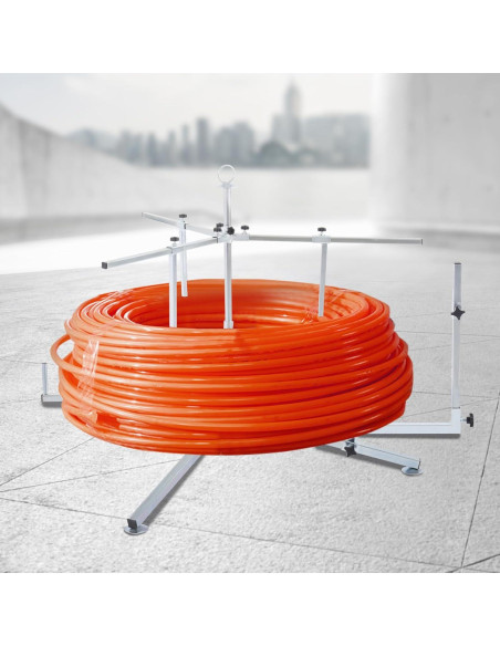 Dispensador de Bobinas de Tubería SHATUOA 600m Ajustable