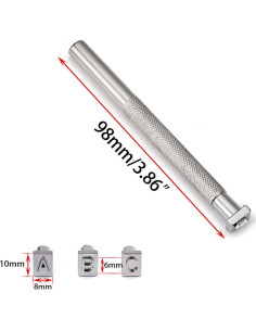 Conjunto de Sellos de Letras y Números OwnMy 6mm 36pcs 2