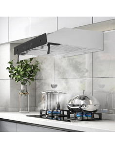 Campana Extractora de Cocina Uphilltool 24" Acero Inoxidable 3 Velocidades 2