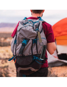 Paquete de 6 llaveros de paracord Yuntop con mosquetón 2