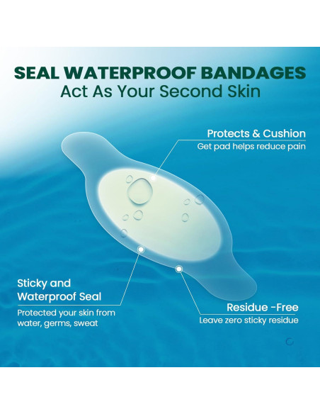 Vendajes Hidrocoloides Welnove - 24 PCS para Ampollas