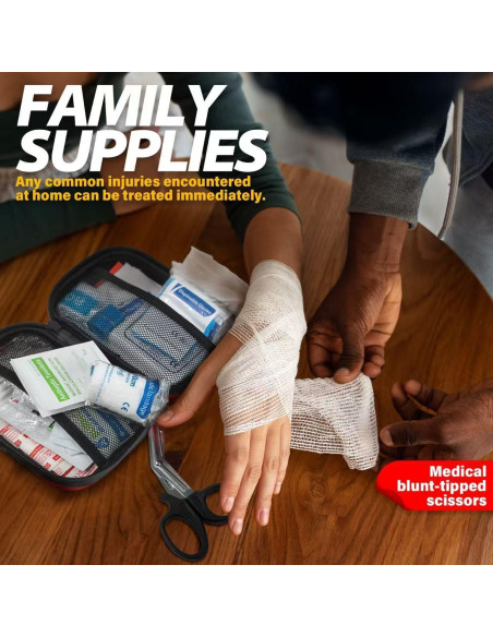 Kit de Primeros Auxilios L&L 120 Piezas Impermeable para Emergencias