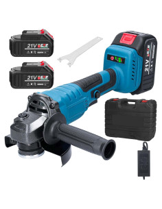 Amoladora Angular Inalámbrica Housiwill 125mm 800W 11000RPM