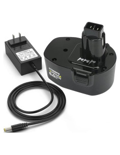 Batería de Reemplazo 14.4V 6.0Ah Black & Decker con Cargador Rápido