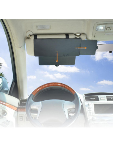 Extensor de Visera de Coche FULLONG FL-3V Negro