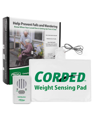 Alarma de salida de silla Smart Caregiver con almohadilla 25x38cm