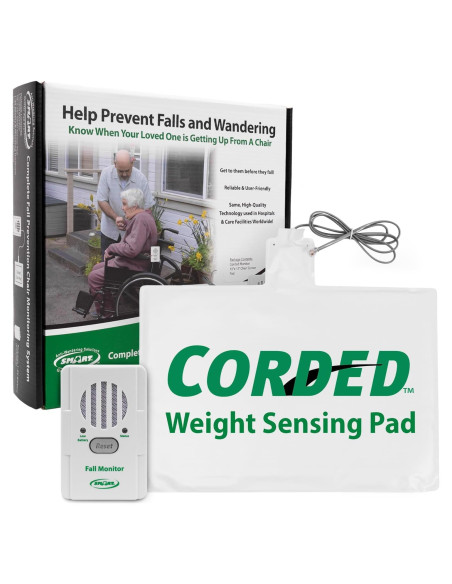 Alarma de salida de silla Smart Caregiver con almohadilla 25x38cm