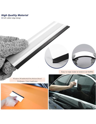 Kit de Herramientas EHDIS para Envoltura de Vinilo y Tinte de Ventanas 7 Piezas