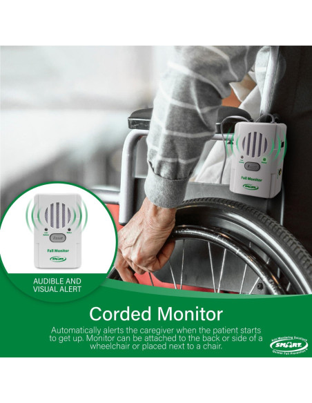 Alarma de salida de silla Smart Caregiver con almohadilla 25x38cm