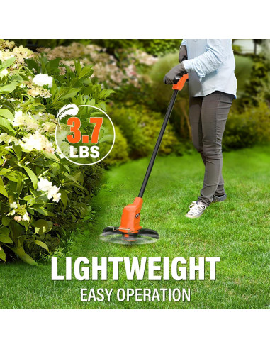 Desmalezadora Inalámbrica MAXLANDER 10" 20V 2.0Ah Ligera