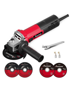 Amoladora Angular Eléctrica AVID POWER 750W 4.5" con Ruedas