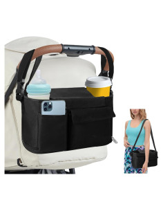 Organizador Expandible para Carriola Xin Beida con Portavasos