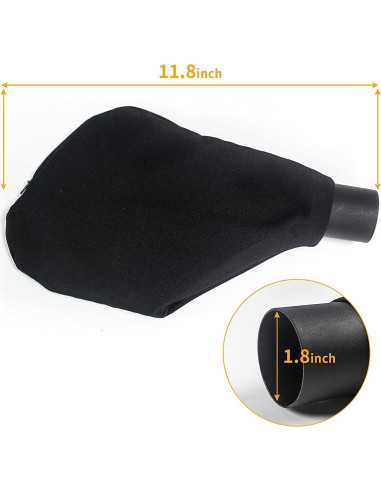 Bolsa de Polvo XHBAN N126162 para Sierra Ingletadora 4.1 cm