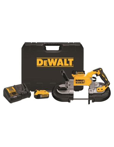 Sierra de Banda DEWALT DCS374P2 20V Max Kit 5" Metal