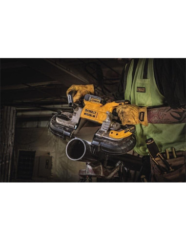 Sierra de Banda DEWALT DCS374P2 20V Max Kit 5" Metal