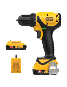 Taladro Inalámbrico 12V DEGLASERS con Batería y Cargador