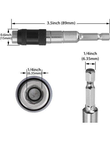 Soporte de Broca Pivotante Toolcool 2 Piezas 20 Grados