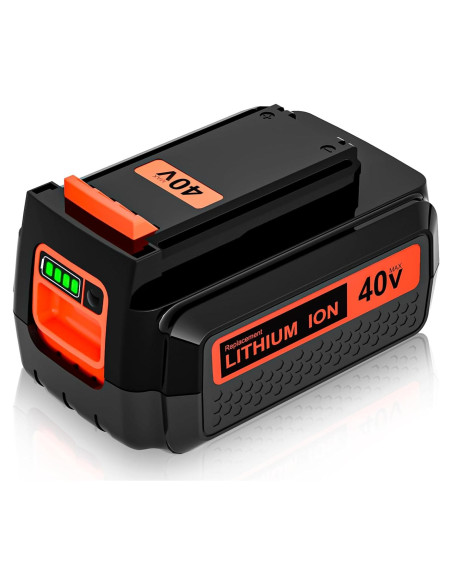 Batería Litio 40V 3600mAh Reemplazo Black & Decker LBX2040