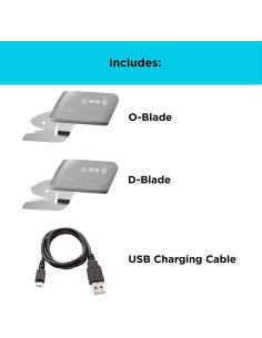 Tijeras eléctricas sin cable Black+Decker 4V Max, recargables USB 2